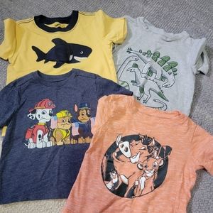 EUC 12 months boy tees